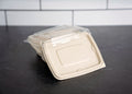 Bagasse Anti Leak Rectangular Container Lids
