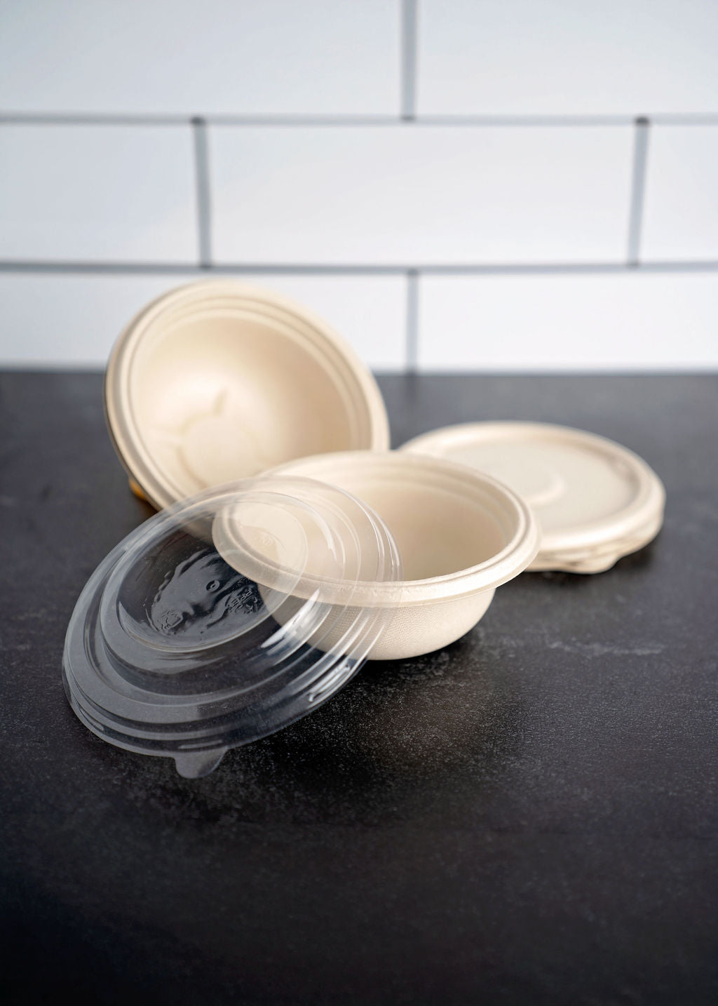 Bagasse Anti leak Round Bowl