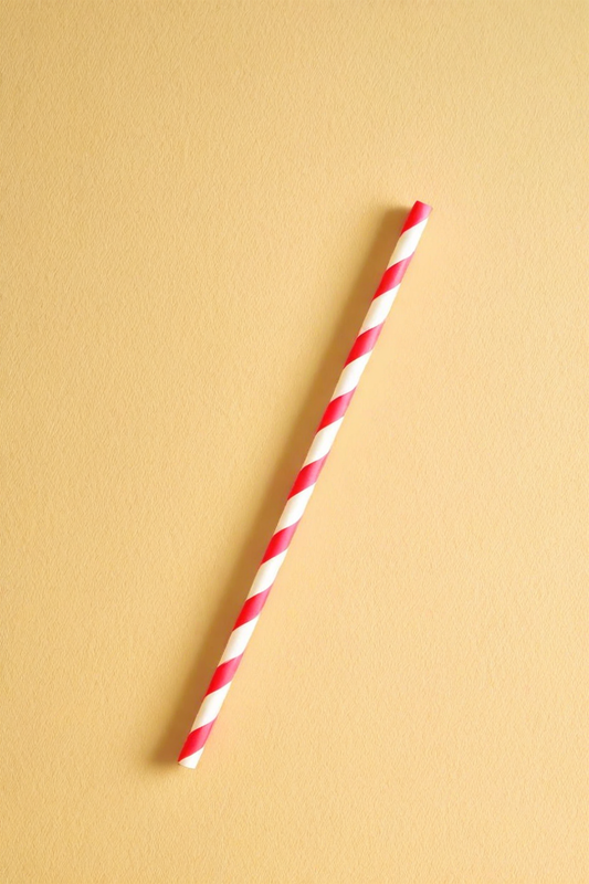10mm paper straw Length 197mm - 2500pcs per carton